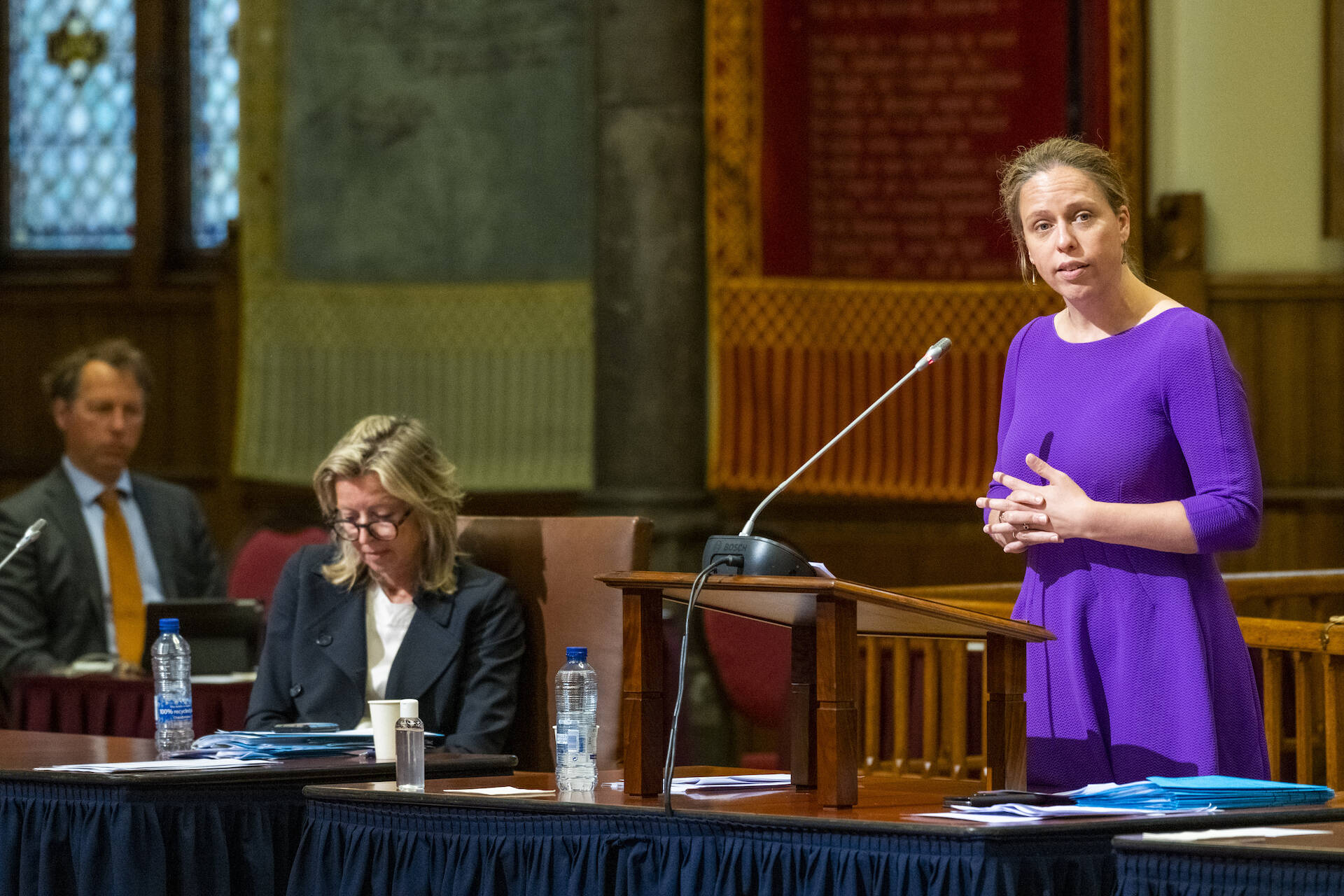 Minister Schouten (LNV) tijdens het debat op 30 juni 2020