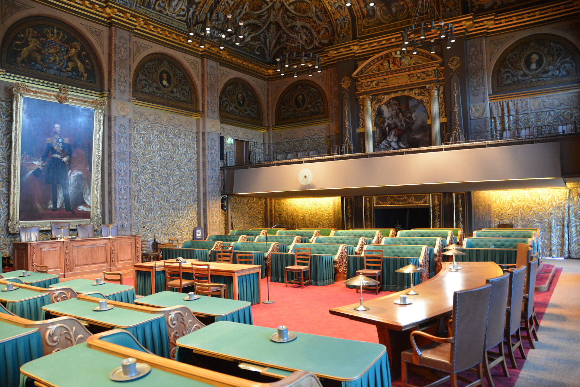 Plenaire vergaderzaal Eerste Kamer