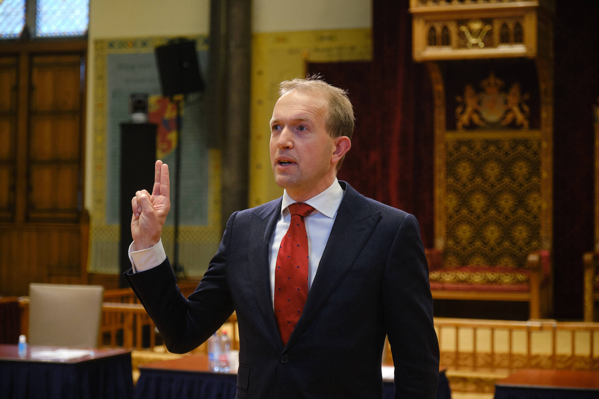 Henkdrik-Jan Talsma (ChristenUnie) geïnstalleerd als Eerste Kamerlid