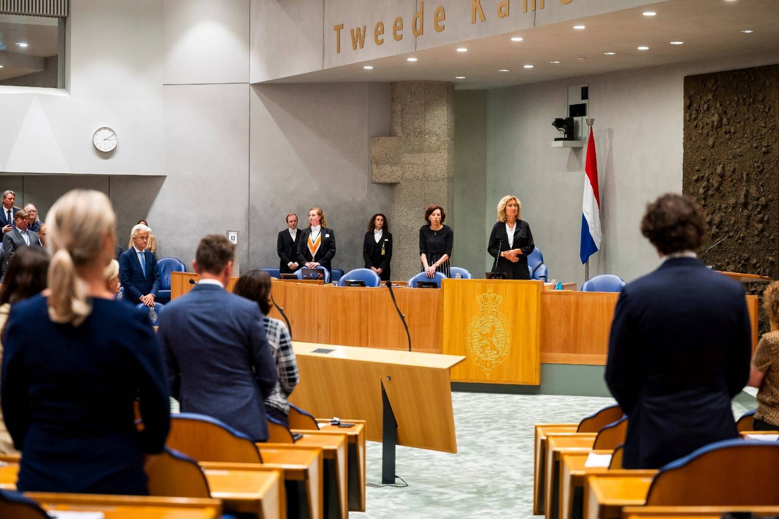 Herdenking in Tweede Kamer