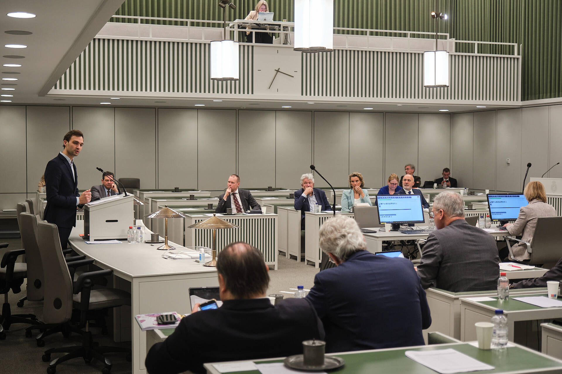 De Eerste Kamer tijdens het debat op 24 januari 2023