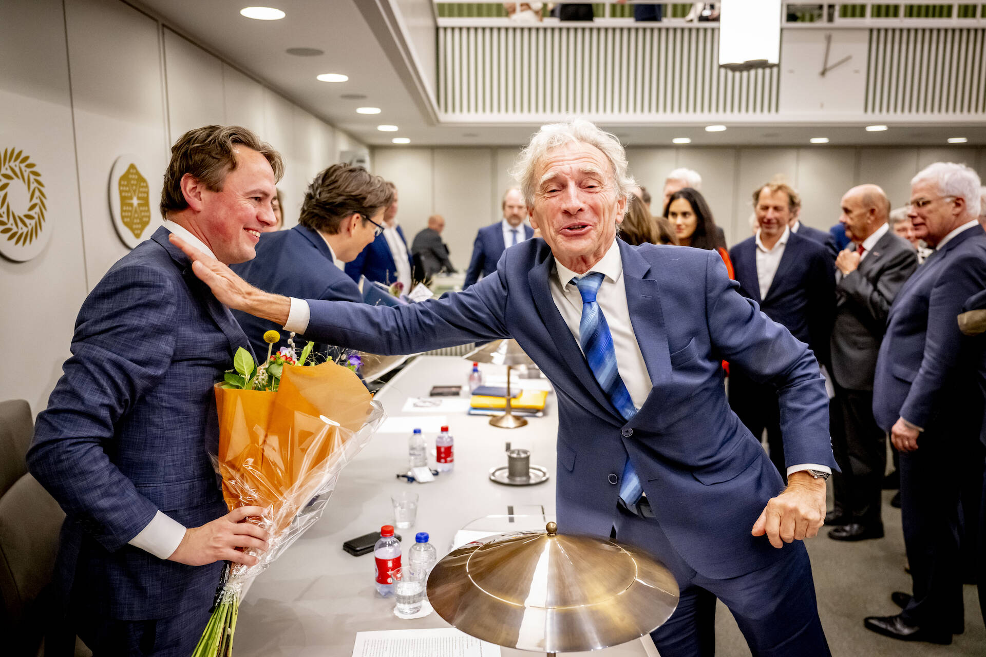 Felicitaties voor de initiatiefnemers