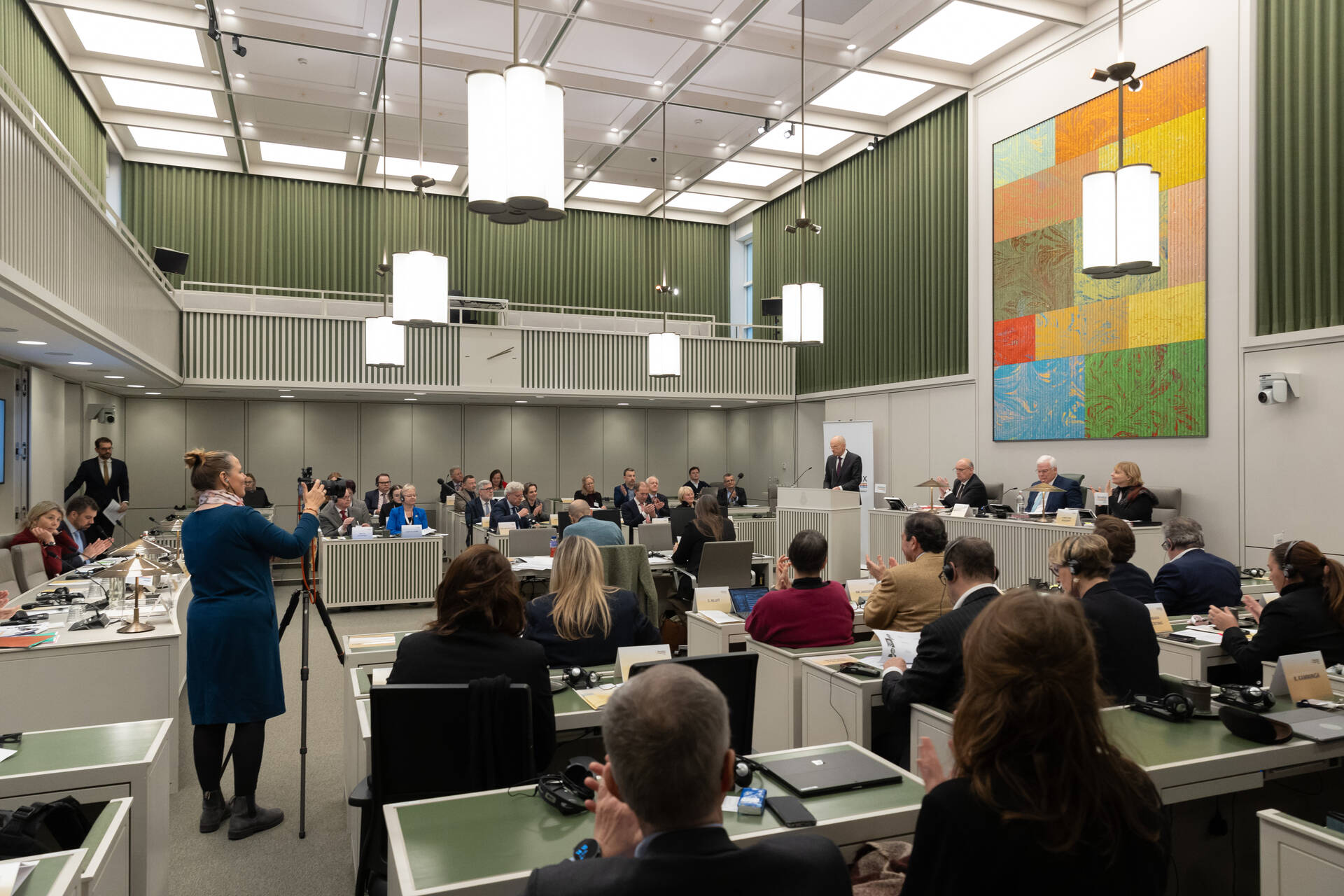 Plenaire zitting van het Beneluxparlement