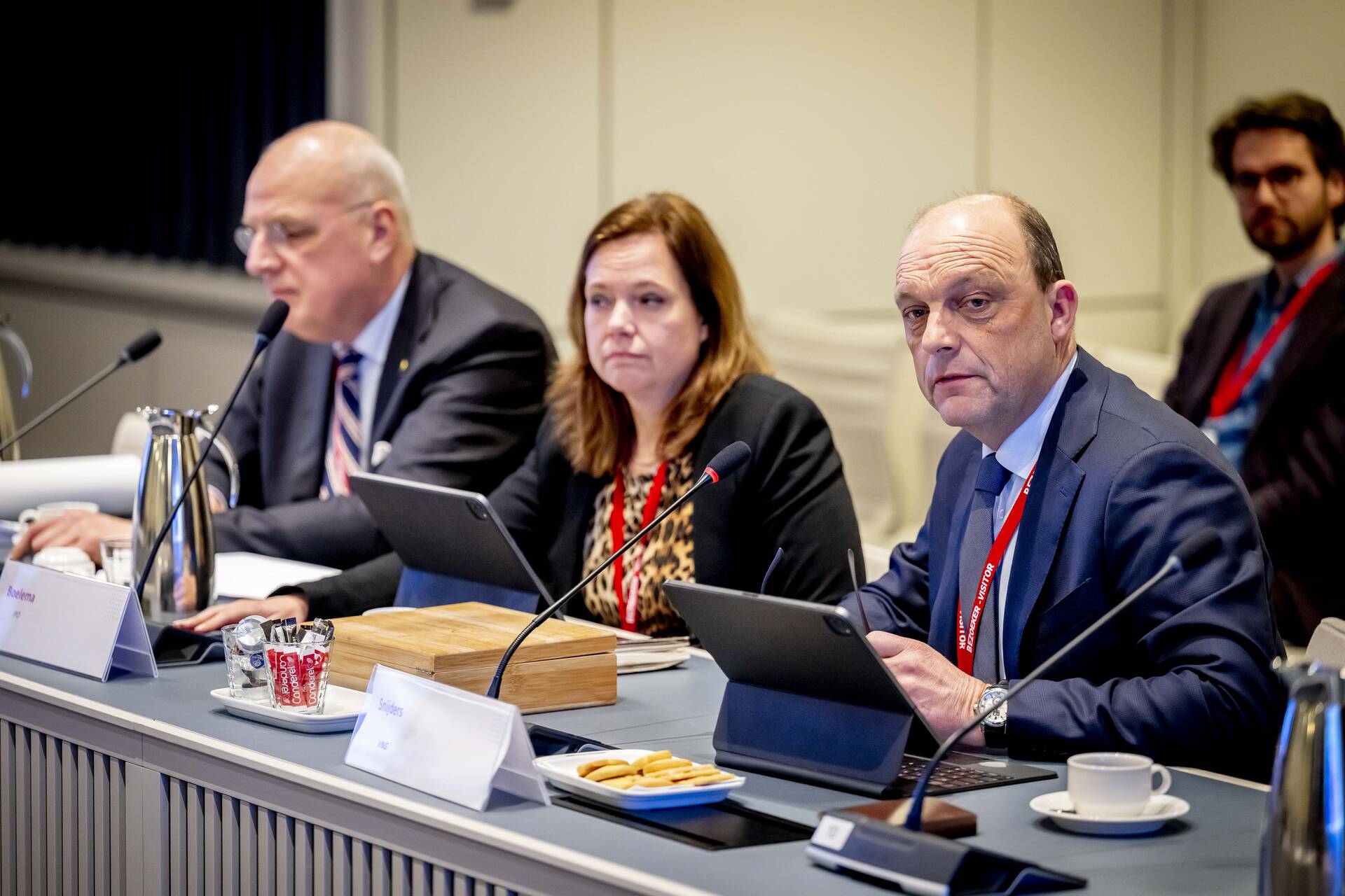 Vincent Loking (l), Saskia Boelema (m) en Peter Snijders (r)